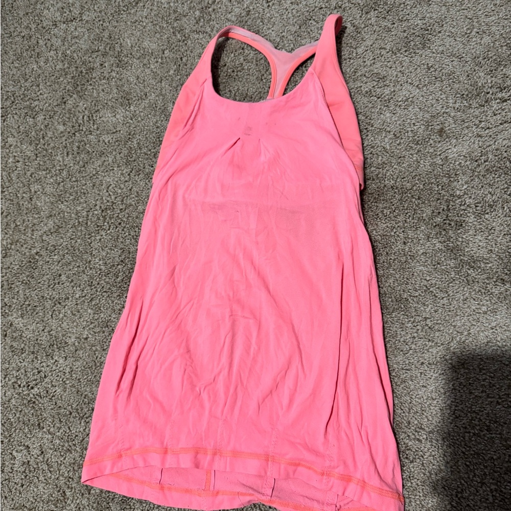 lululemon athletica Pink Tank Top